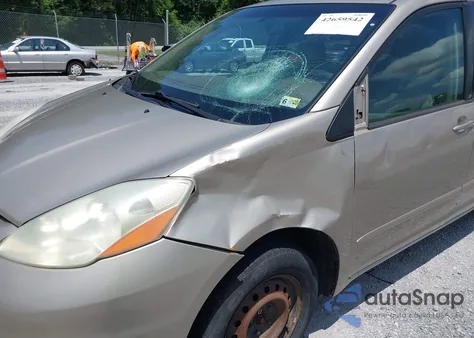 2006 Toyota Sienna Le из США, поврежденный, VIN 5TDZA23C26S511947